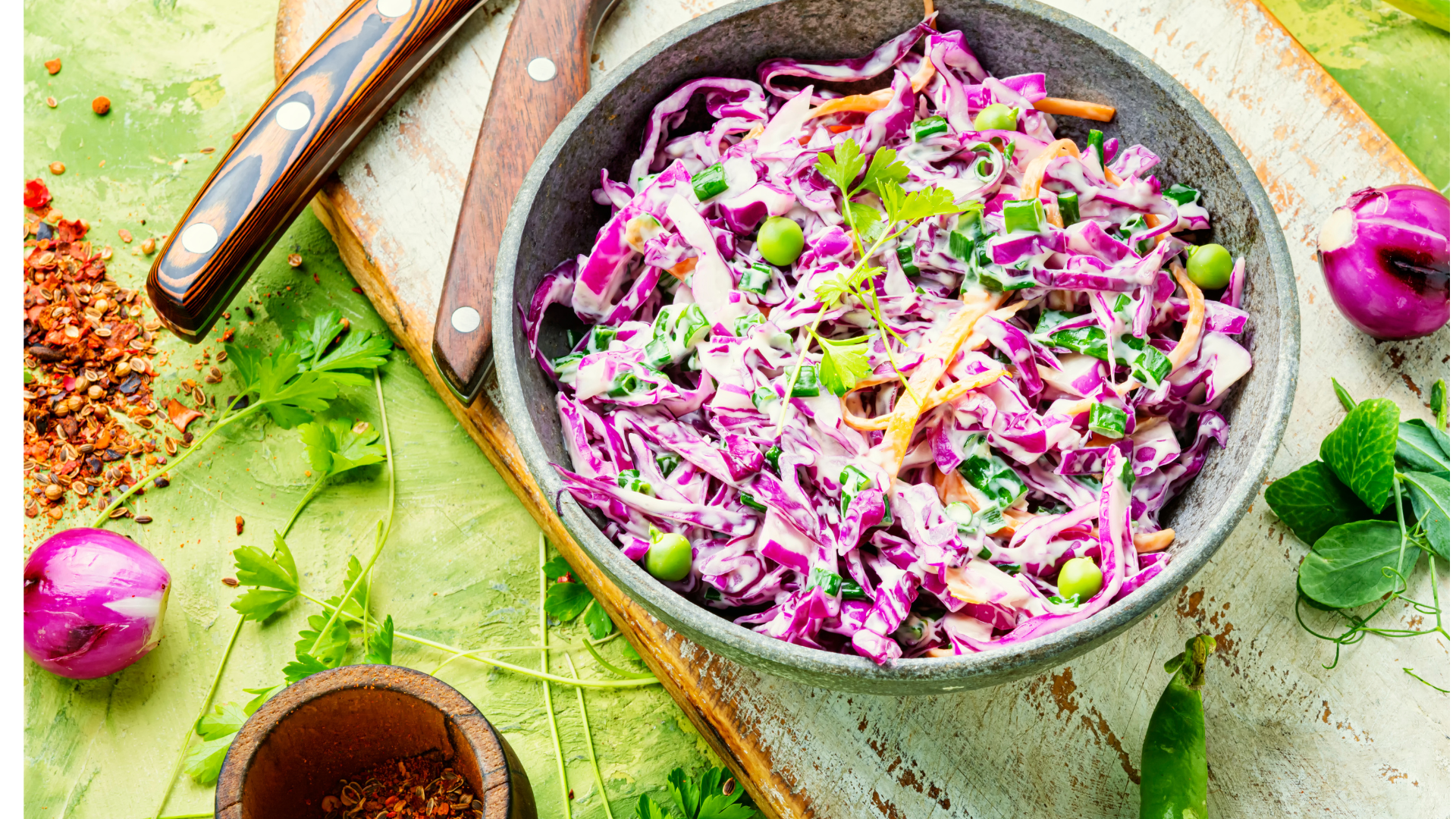 Red Cabbage Slaw