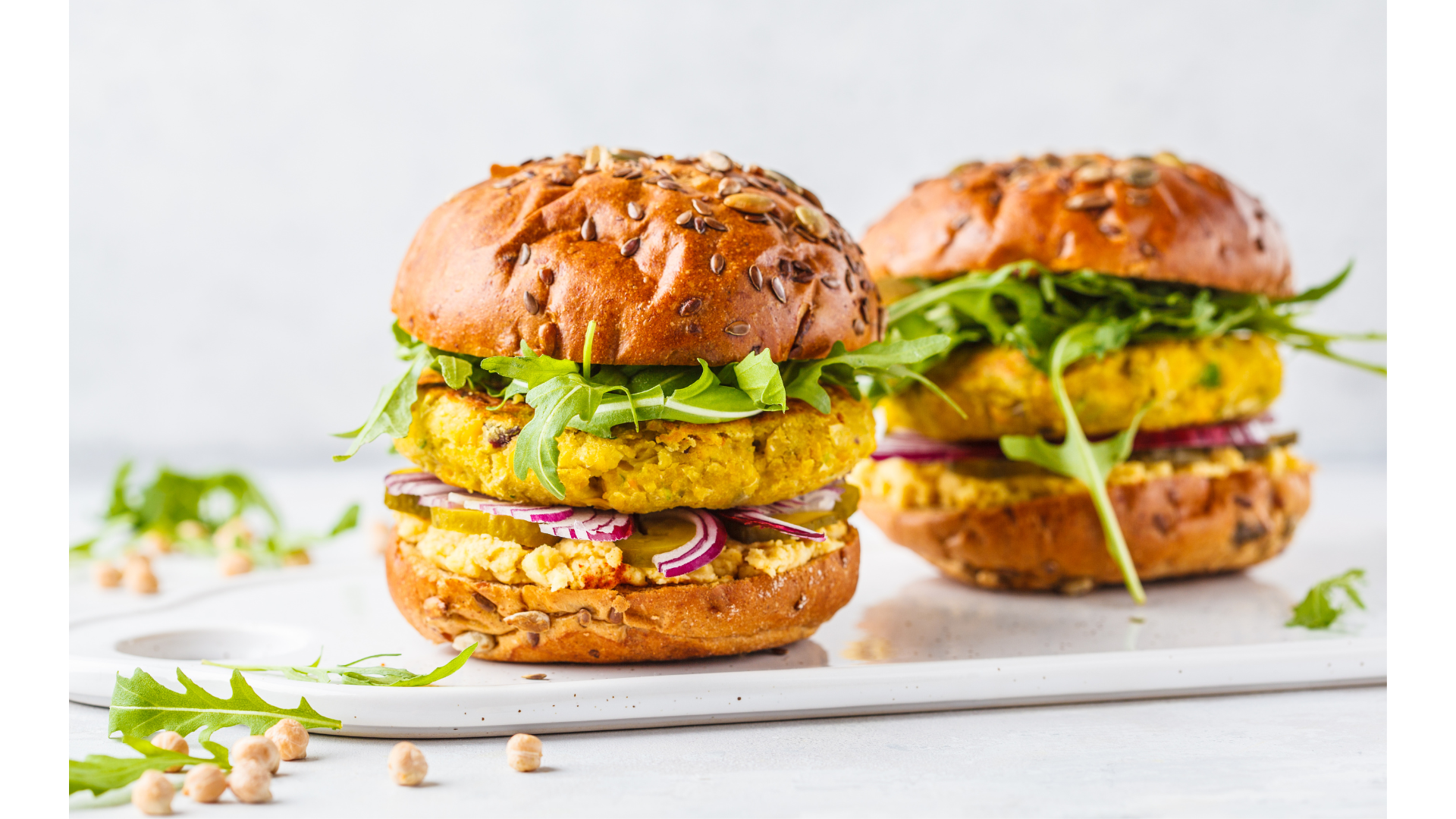 Vegan Chickpea Burger